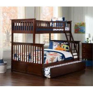 B118 Eps : Giường 3 Tầng Leo Thang - 1m / 1m2